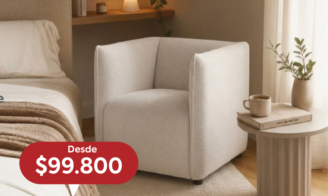ofertas Cyber Day en sofás para renovar el living